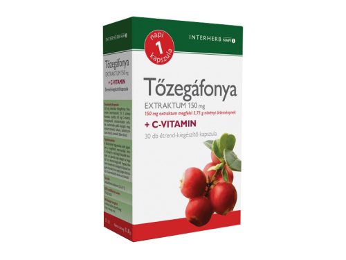 Interherb NAPI1 Tőzegáfonya Extraktum 150 mg 30 db