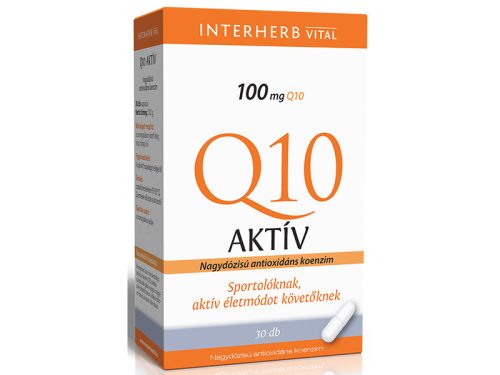 Interherb Q10 Aktív kapszula 30db