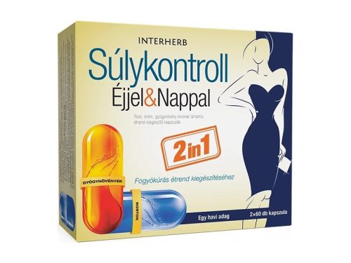 Interherb Súlykontroll Éjjel&Nappal 2x60 db kapszula