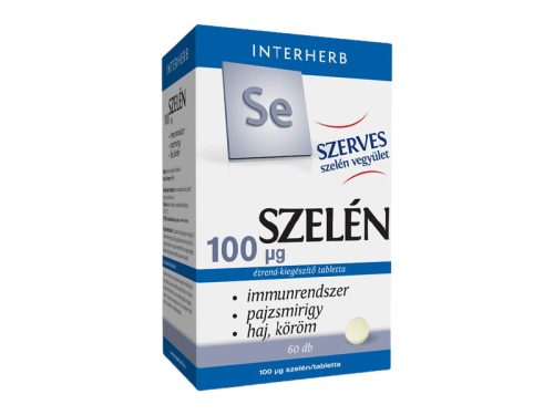 Interherb SZERVES Szelén 100 mcg tabletta 60 db