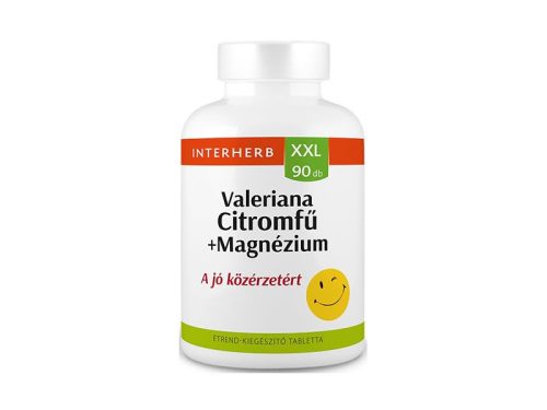 Interherb XXL 90 db VALERIANA & CITROMFŰ +Magnézium tabletta