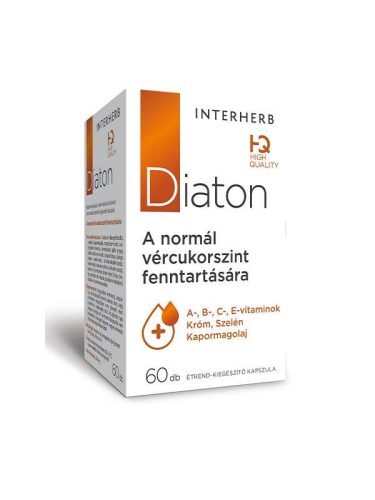 Interherb Diaton cukorkontroll kapszula 60db