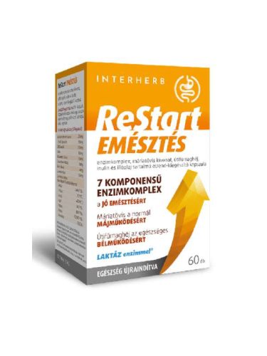 Interherb ReStart Emésztés kapszula 60 db