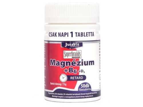 JutaVit Magnézium + B6 tabletta 50db