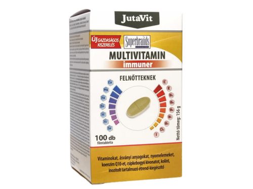 JutaVit Multivitamin felnőtteknek nyújtott kioldódású 100db