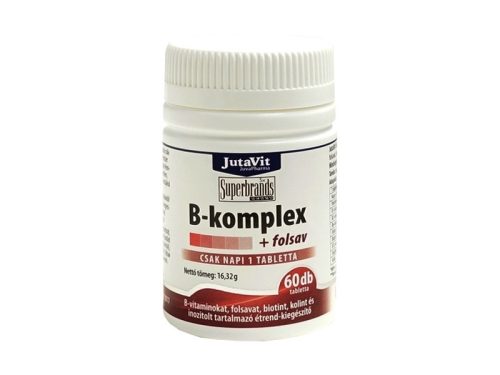 JutaVit B-komplex + Folsav 60db