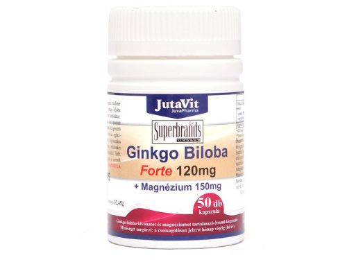 JutaVit Ginkgo Biloba forte 120 mg+Magnézium 150mg 50db