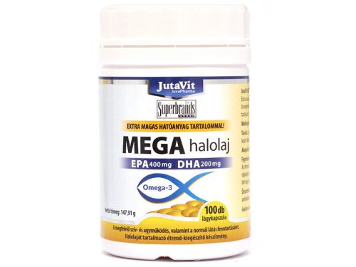 Jutavit Mega Omega-3 halolaj 100db