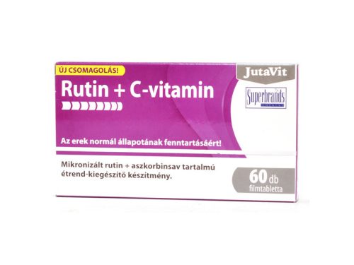 JutaVit Rutin+C vitamin tabletta 60db