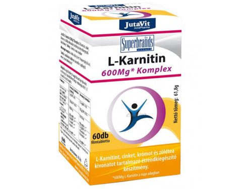 JutaVit L-karnitin (600mg) komplex 60db