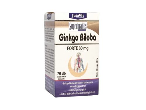 JutaVit Ginkgo Biloba fore kapszula 70db