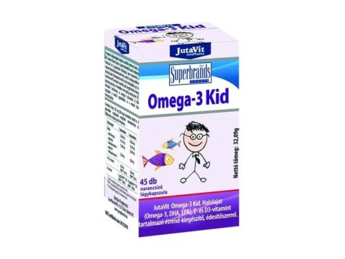 JutaVit Omega-3 kid rágókapszula 45db