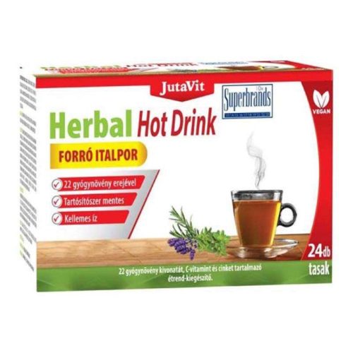 JutaVit Herbal Hot Drink felnőtteknek 24db