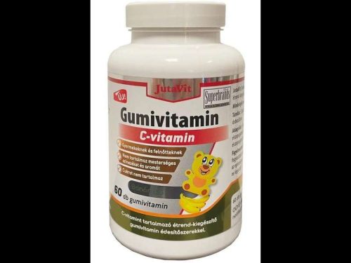 JutaVit Gumivitamin C-vitamin Cukormentes Banán ízű 60 db