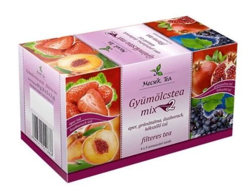 Mecsek Gyümölcstea MIX2 4x5x2g