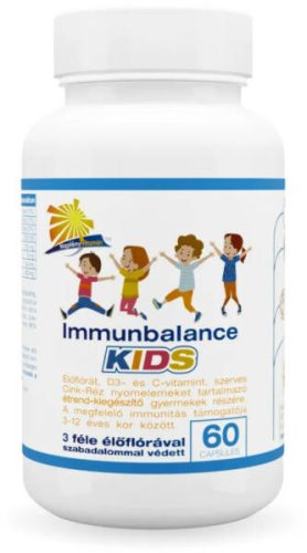 Napfényvitamin Immunbalance KIDS 60 db