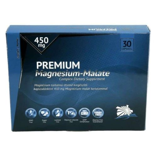 Napfényvitamin Prémium Magnézium-malát 400 mg szerves kötésű szelénnel 80 mcg 30 db