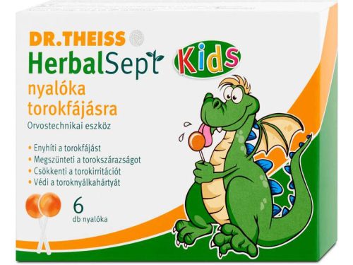 Dr. Theiss Herbalsept nyalóka torokfájásra 6db