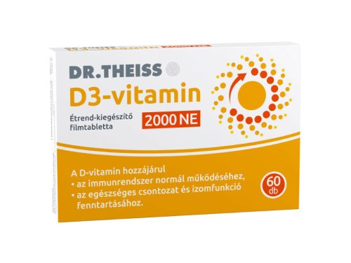 Dr. Theiss D3-vitamin filmtabletta 2000 NE 60db