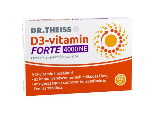 Dr. Theiss D3-vitamin FORTE filmtabletta 4000 NE 60db