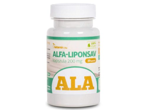 Netamin Alfa-Liponsav 200 mg kapszula 30 db