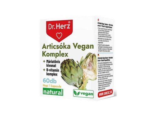 Dr. Herz Articsóka 400mg 60 db vegan kapszula