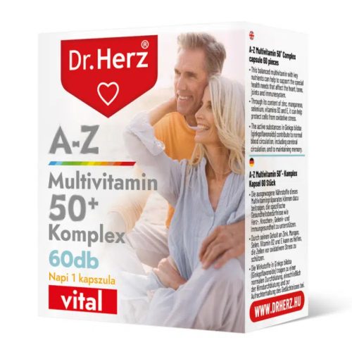 Dr. Herz A-Z 50+ Multivitamin Komplex 60 db