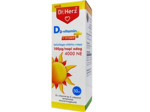 Dr. Herz d-vitamin csepp 50ml