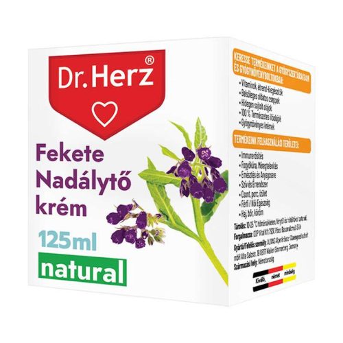 Dr. Herz Feketenadálytő krém 125ml