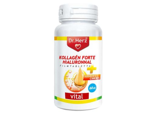 Dr. Herz Kollagén Forte Hialuronnal 60 db tabletta