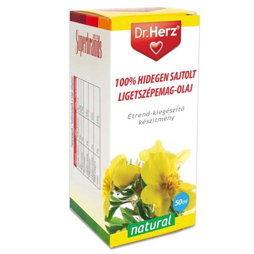 Dr. Herz Ligetszépemag-olaj 100% hidegen sajtolt 50ml