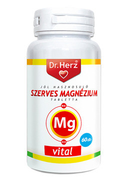 Dr. Herz Szerves Magnézium + B6 + D3 60 db