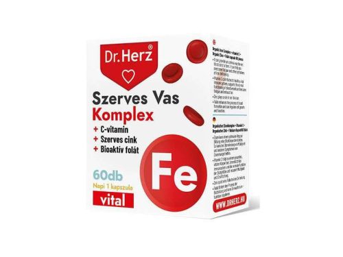 Dr. Herz Szerves Vas Komplex 60db