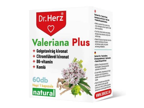 Dr. Herz Valeriana Plus 60 db kapszula