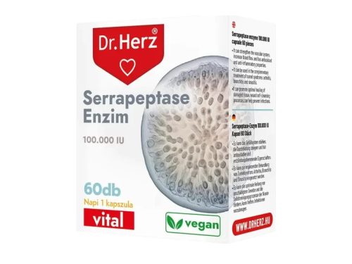 Dr. Herz SERRAPEPTASE enzim kapszula 100000 IU 60 db