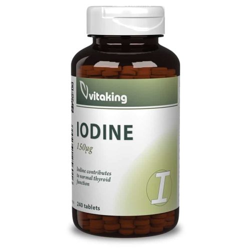 Vitaking Jód (IODINE) tabletta 240db