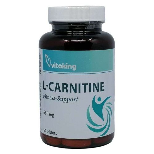 Vitaking L-Carnitine tabletta 60db 680mg