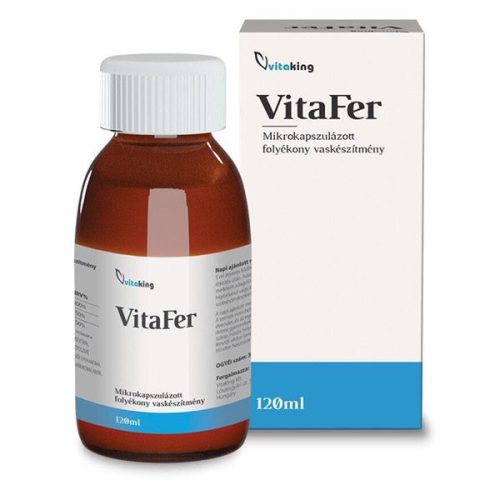 Vitaking Vitafer Mikrokapszulás vas szirup (120ml)