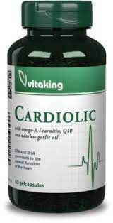 Vitaking Cardiolic Q10+Omega+L-car+Garlic 60db