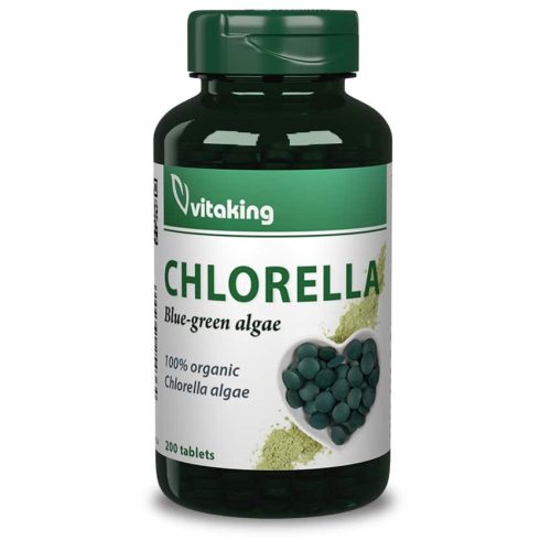 Vitaking Chlorella kék zöld alga 200db 500mg