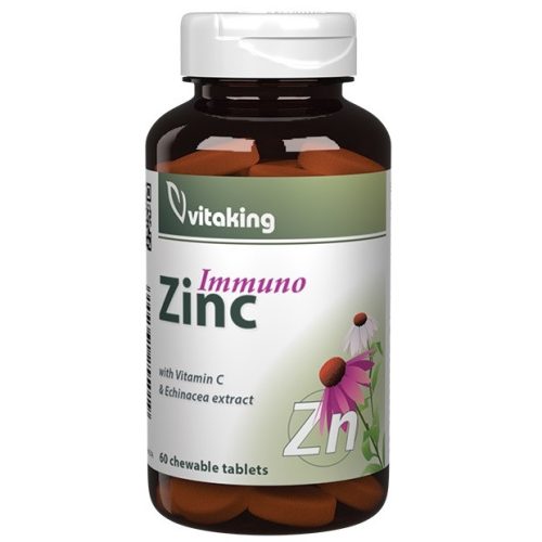 Vitaking Cink IMMUNO 23mg (60) rágótab