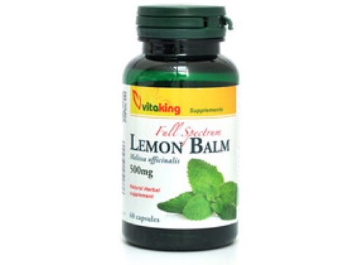 Vitaking Citromfű Lemon Balm 60db 500mg