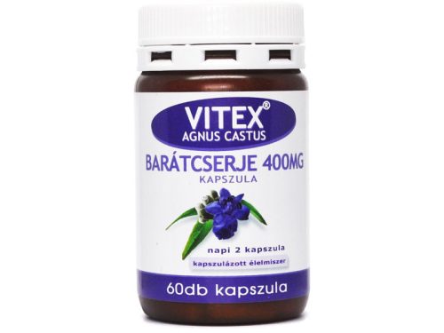 Vitex barátcserje kapszula 400mg 60db