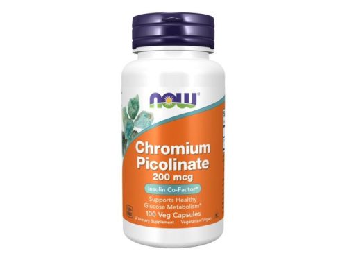 NOW Chromium (Króm) Picolinate 200 mcg 100 db kapszula