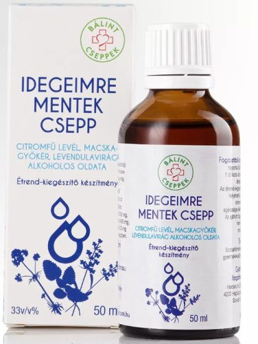 BÁLINT CSEPPEK IDEGEIMRE MENTEK CS 50ML