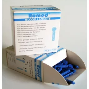 ROMED VÉRVÉTELI LÁNDZSA KÉK ST MŰA 100X