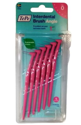 TEPE ANGLE INTERDENTÁLIS KEFE PINK 6X