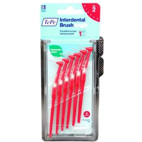 TEPE ANGLE INTERDENTÁLIS KEFE PIROS 6X