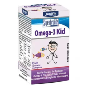 JUTAVIT OMEGA-3 KID RÁGÓKAPSZULA 45X