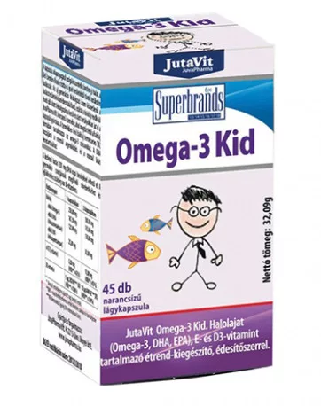 JUTAVIT OMEGA-3 KID RÁGÓKAPSZULA 45X